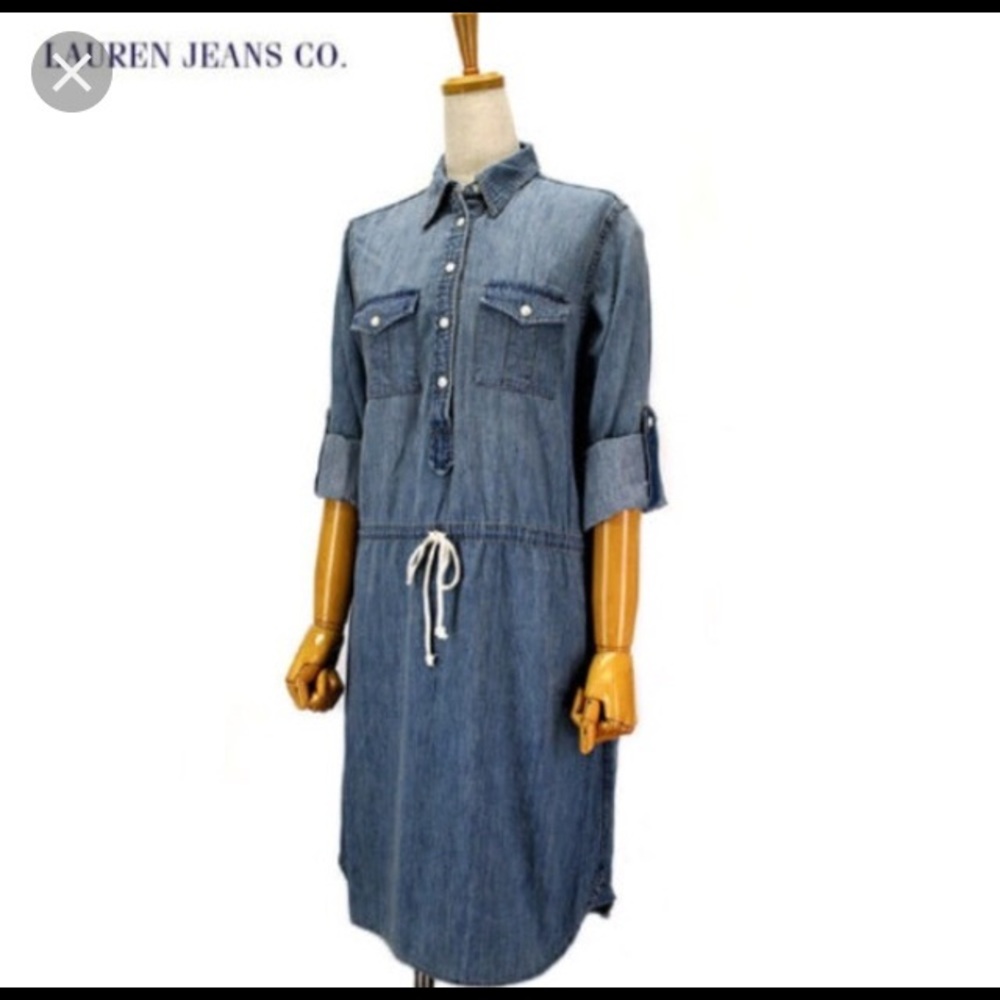 Lauren Jean company Denim dress
